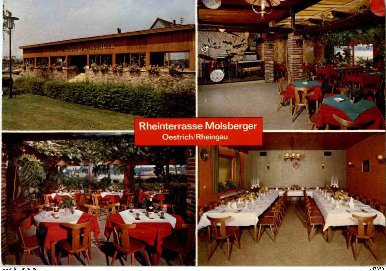 Oestrich - Rheinterasse Molsberger - Oestrich-Winkel