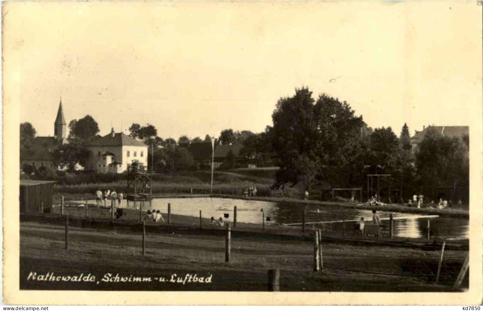 Rathewalde - Schwimm Und Luftbad - Hohnstein (Sächs. Schweiz)