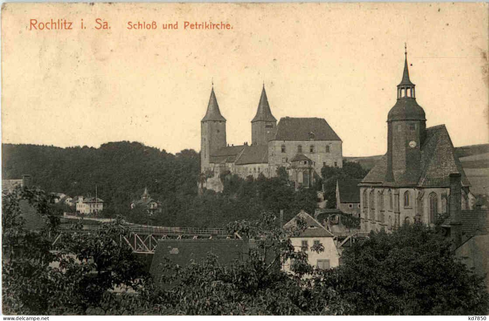 Rochlitz - Schloss Und Petrikirche - Rochlitz