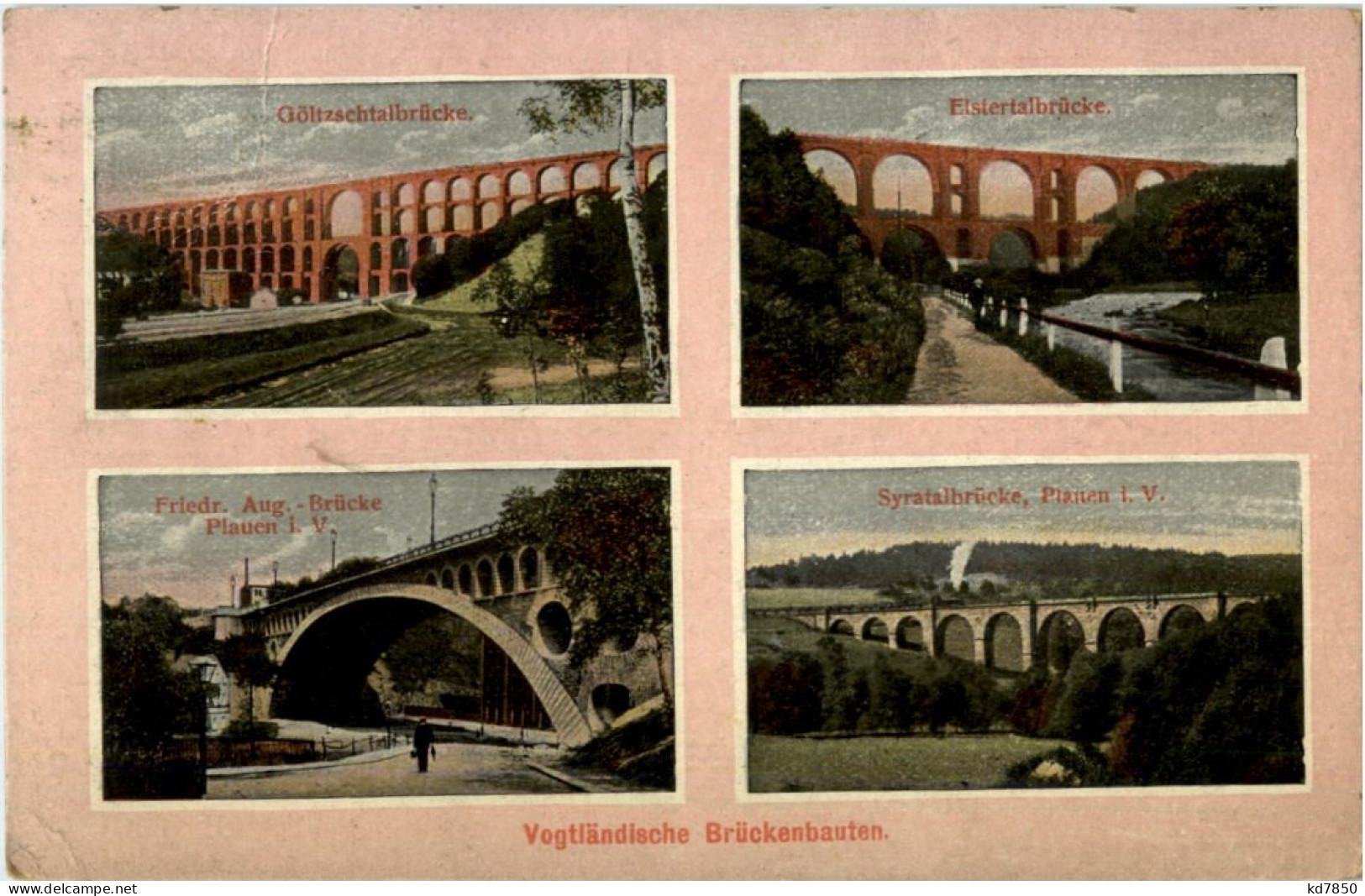 Vogtländische Brückenbauten - Reichenbach - Reichenbach I. Vogtl.