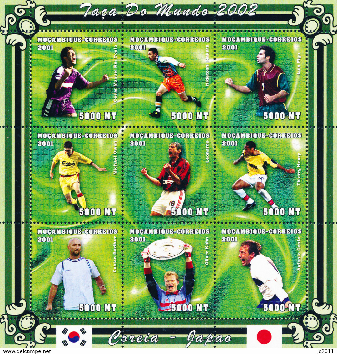 Mozambique - 2001 - Korea-Japan /Football World Cup - MNH - Mozambique