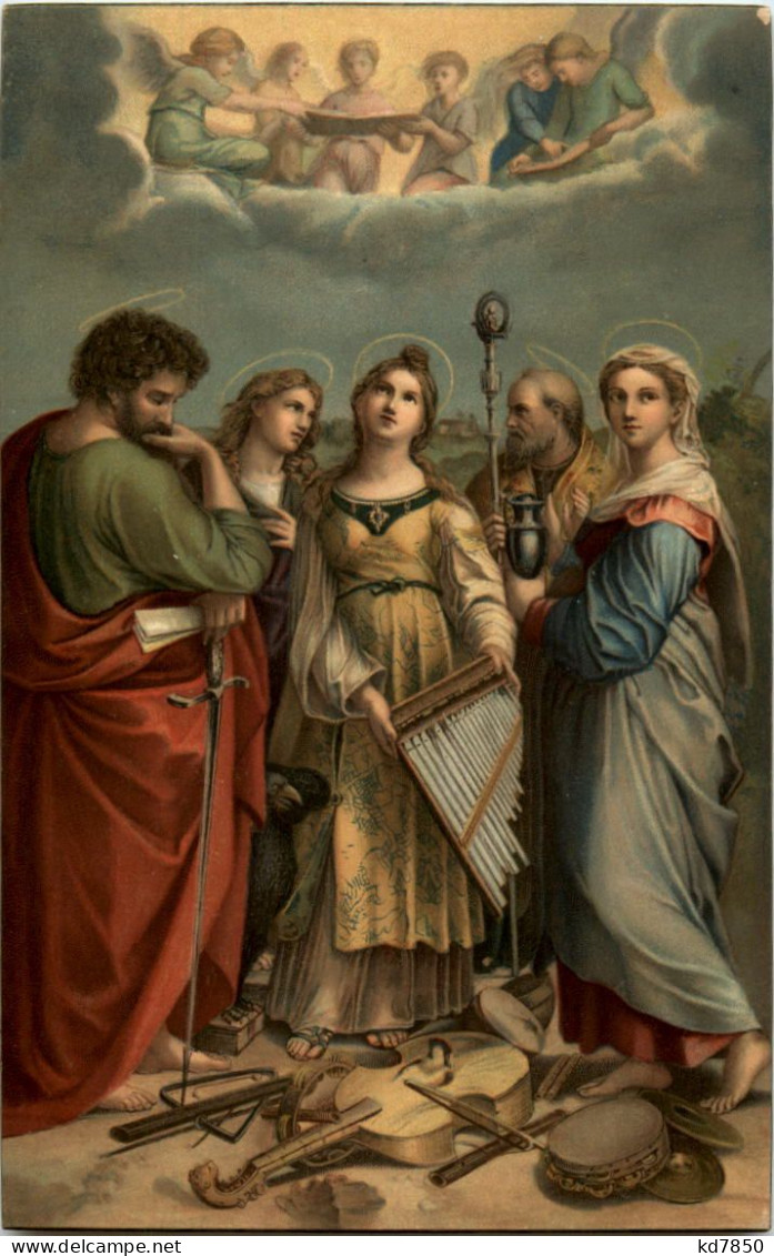 Heilige Cäcille - Künstler Raffaello Sanzio Dresden - Lieux Saints