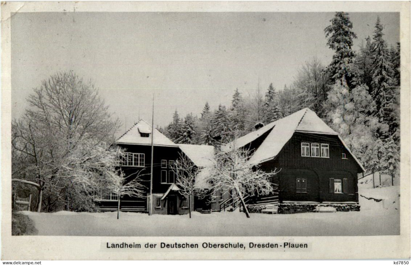 Plauen - Landheim Der Deutschen Oberschule Dresden - Plauen