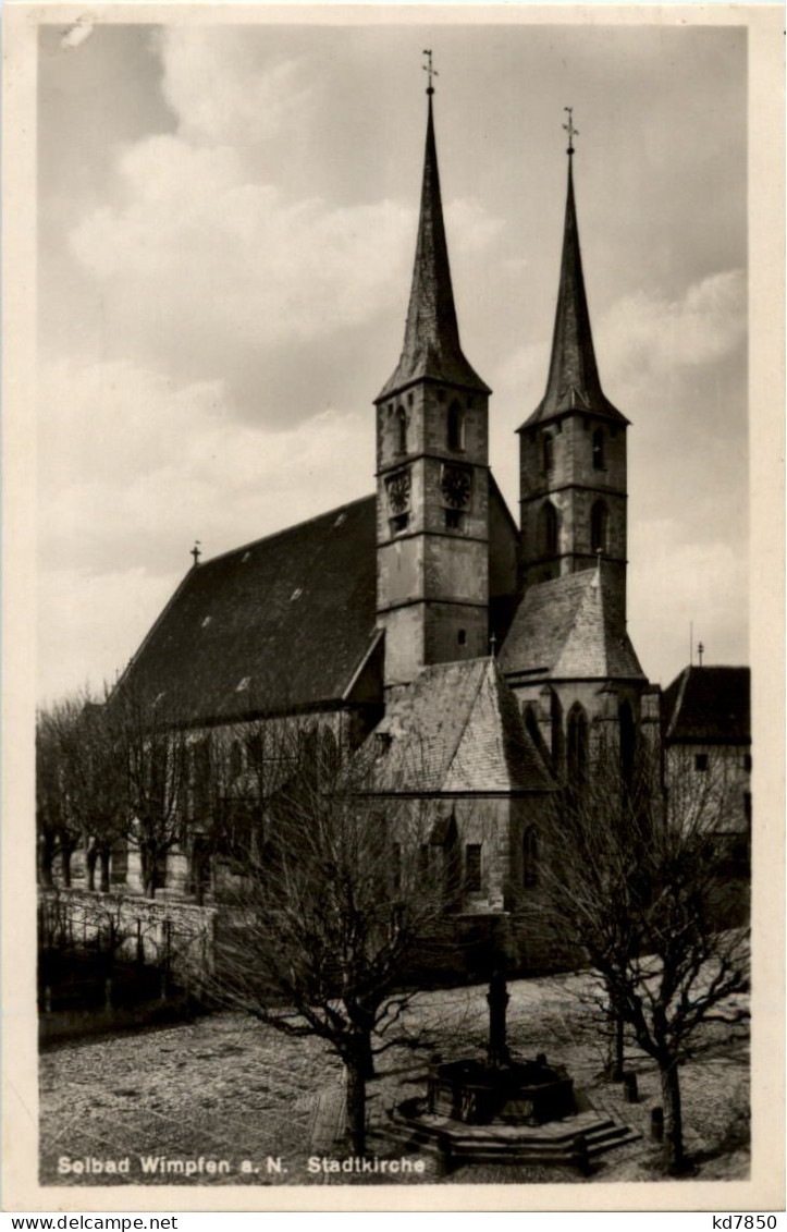 Solbad Wimpfen - Stadtkirche - Bad Wimpfen