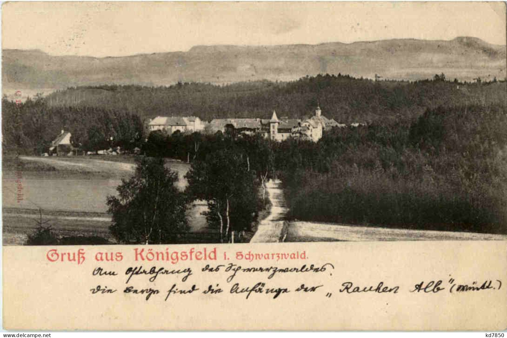 Gruss Aus Königsfeld Im Schwarzwald - Villingen - Schwenningen