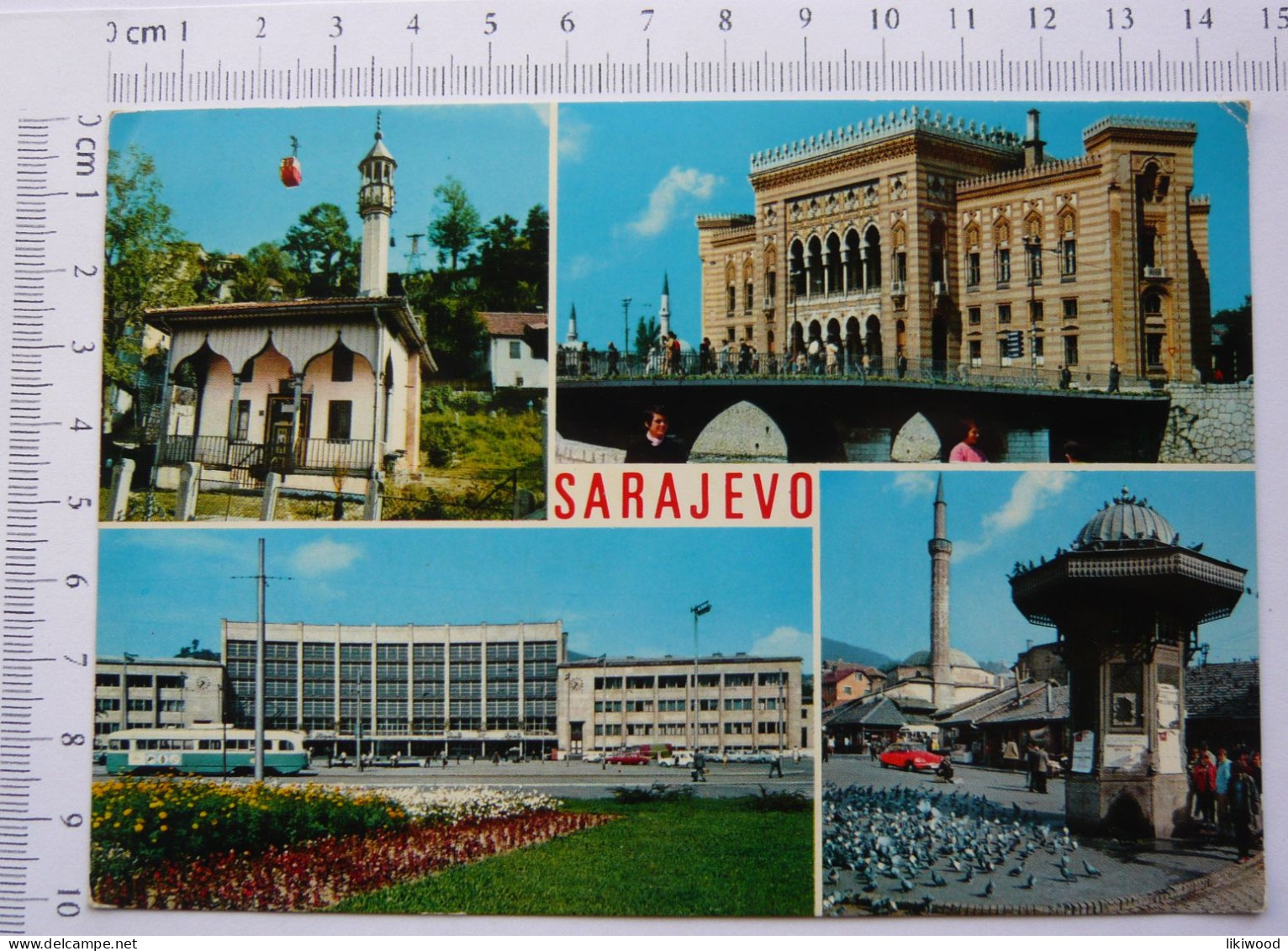 Sarajevo - Vijećnica, City Hall, Željeznička Stanica, Main Railway Station - Bosnia And Herzegovina