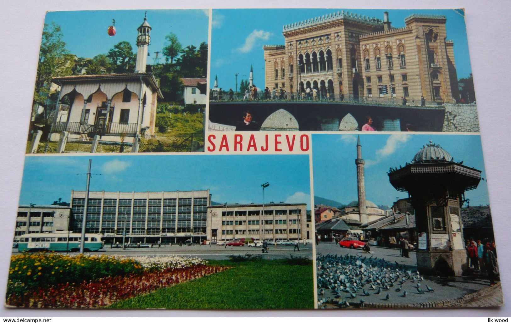 Sarajevo - Vijećnica, City Hall, Željeznička Stanica, Main Railway Station - Bosnia And Herzegovina