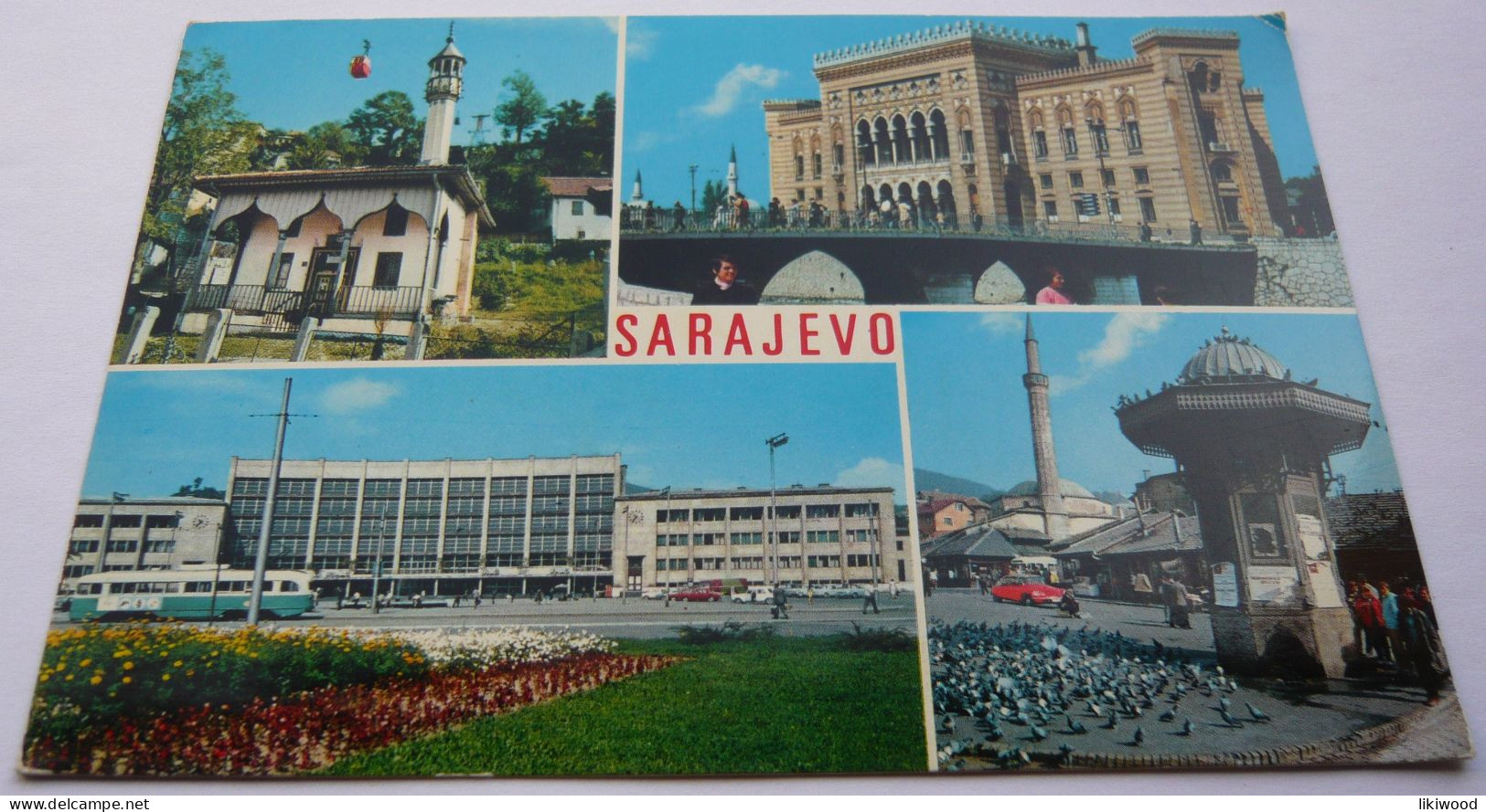 Sarajevo - Vijećnica, City Hall, Željeznička Stanica, Main Railway Station - Bosnia And Herzegovina