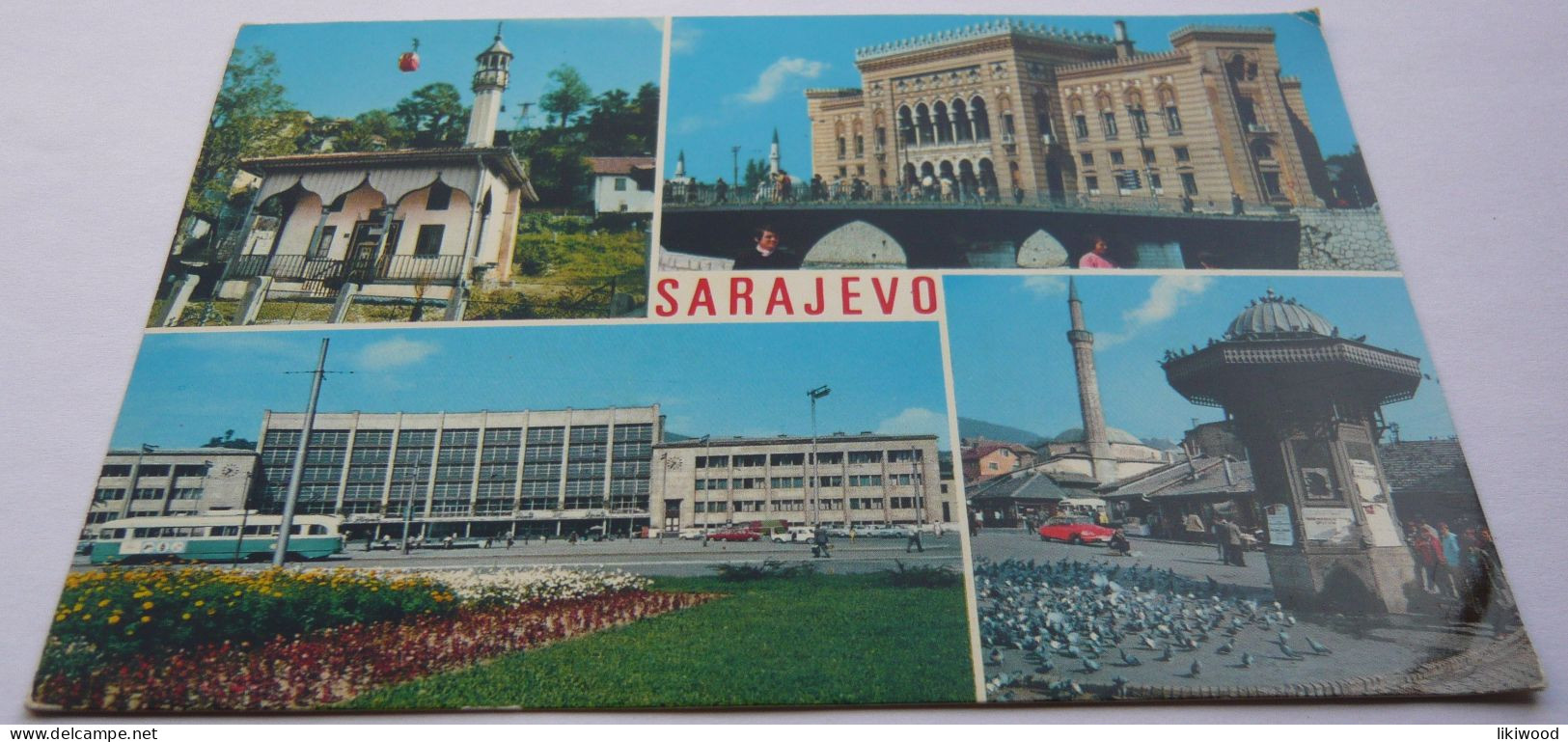 Sarajevo - Vijećnica, City Hall, Željeznička Stanica, Main Railway Station - Bosnia And Herzegovina