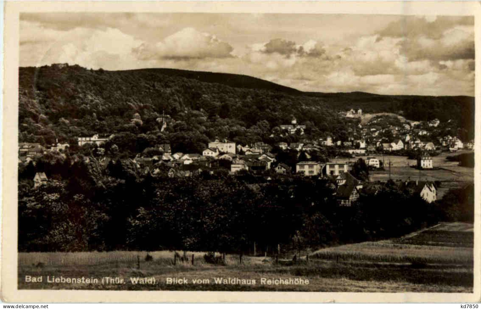 Bad Liebenstein - Blick Vom Waldhaus Reichshöhe - Bad Liebenstein