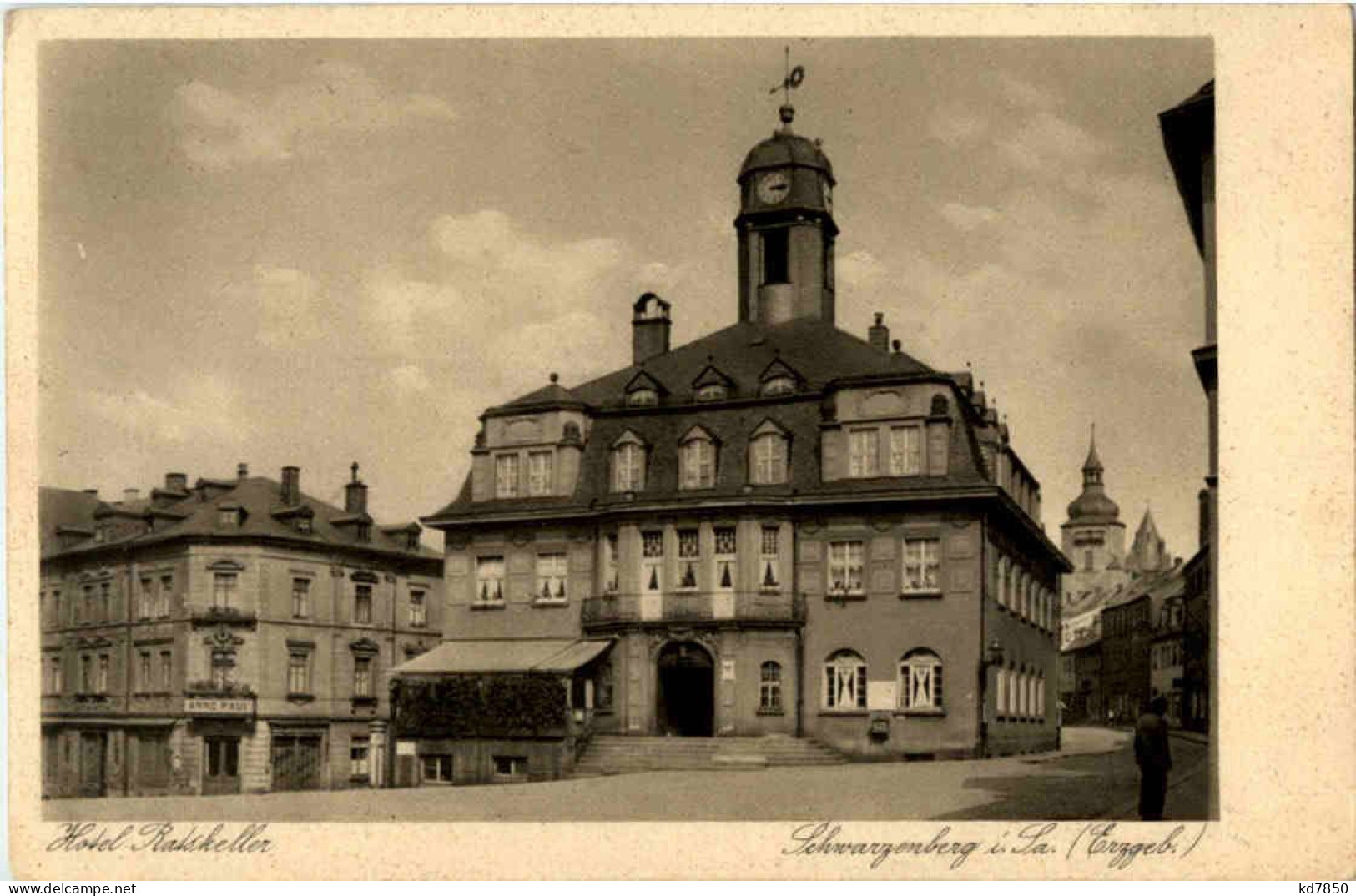 Schwarzenberg In Sachsen - Hotel Ratskeller - Schwarzenberg (Erzgeb.)