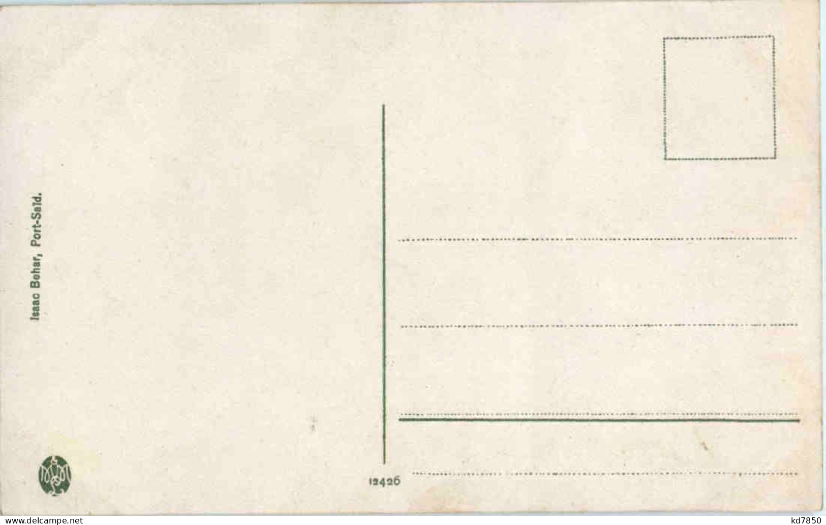 Plan Du Canal De Suez - Sues