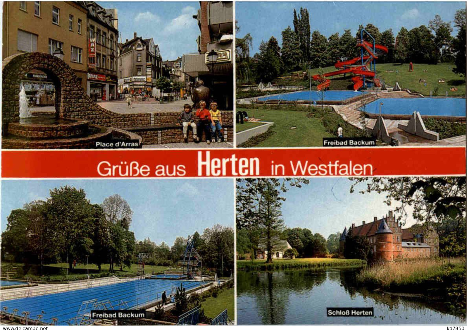 Gruss Aus Herten In Westfalen - Recklinghausen