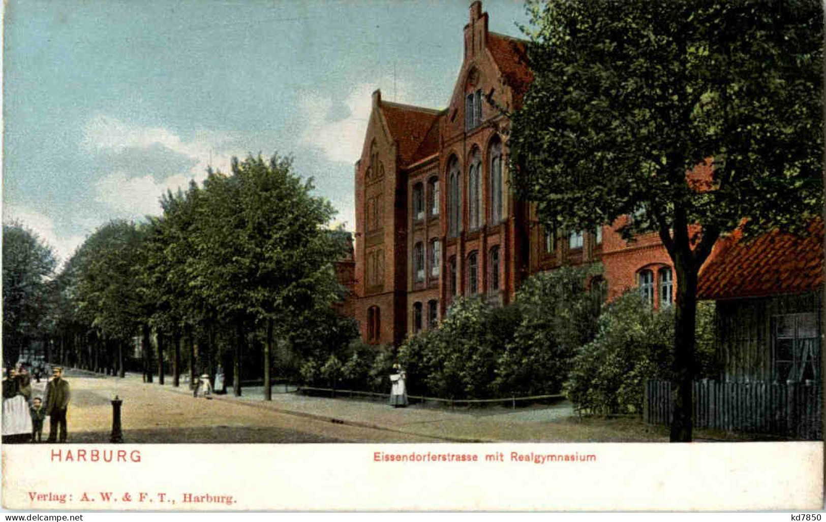 Harburg - Eissendorferstrasse Mit Realgymnasium - Harburg