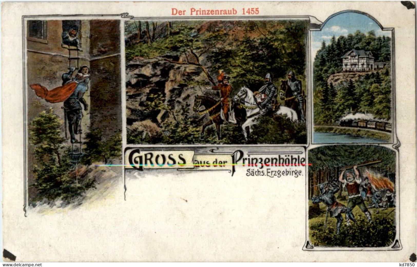 Gruss Von Der Prinzenhöhle - Bad Frankenhausen