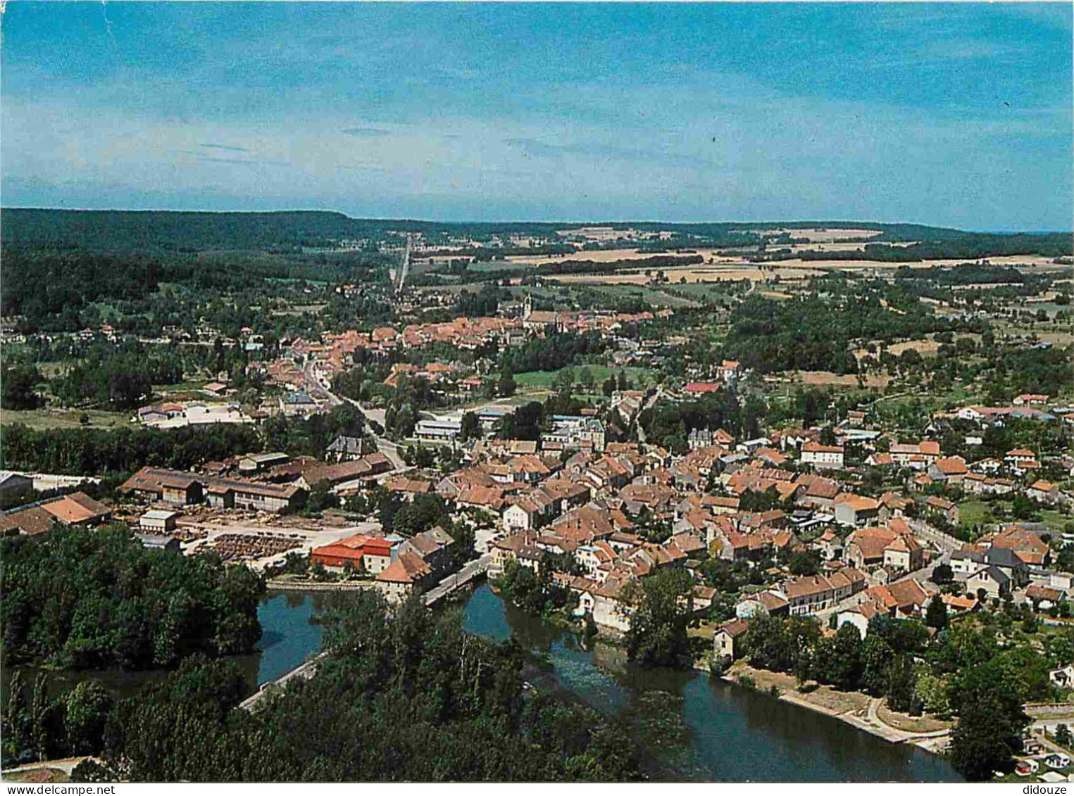 70 - Scey Sur Saone - Vue Générale Aérienne - Le Pont - Les îles - Le Camping - CPM - Voir Scans Recto-Verso - Scey-sur-Saône-et-Saint-Albin