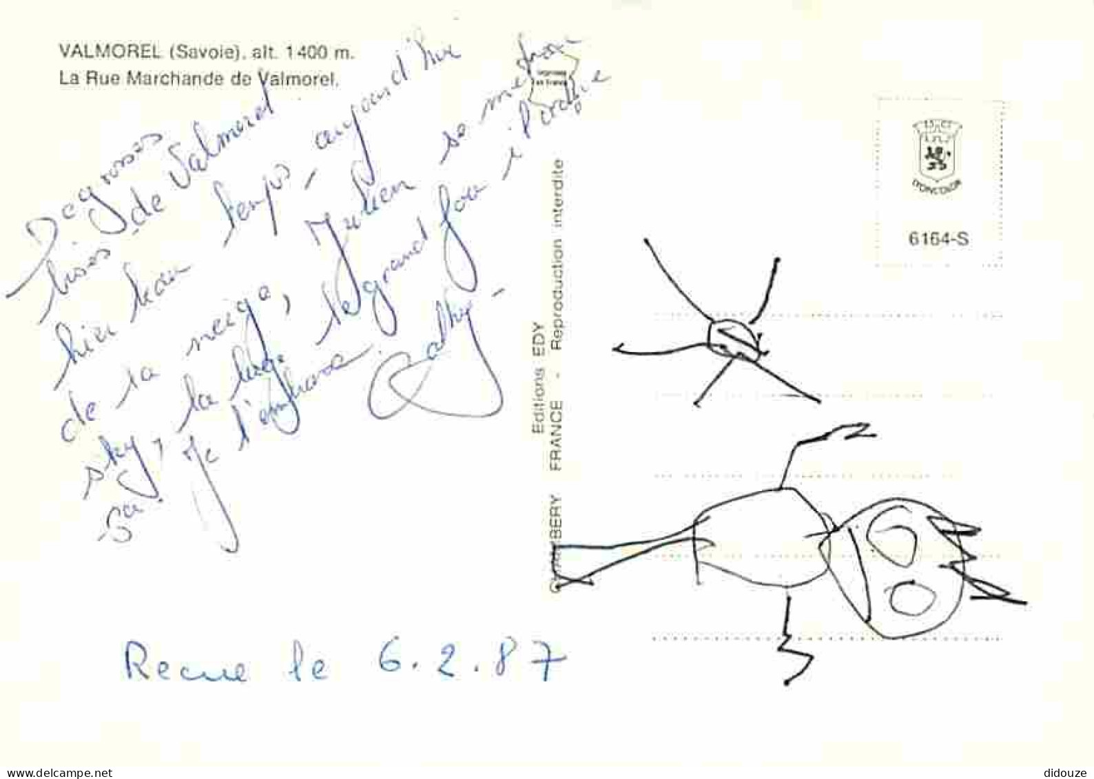 73 - Valmorel - La Rue Marchande De Valmorel - CPM - Voir Scans Recto-Verso - Valmorel