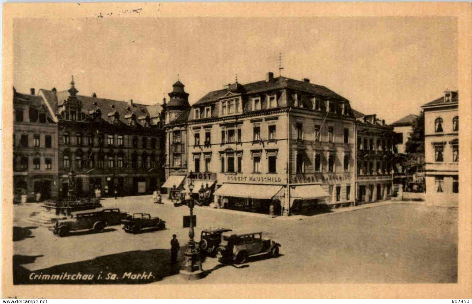 Crimmitschau In Sachsen - Markt - Crimmitschau