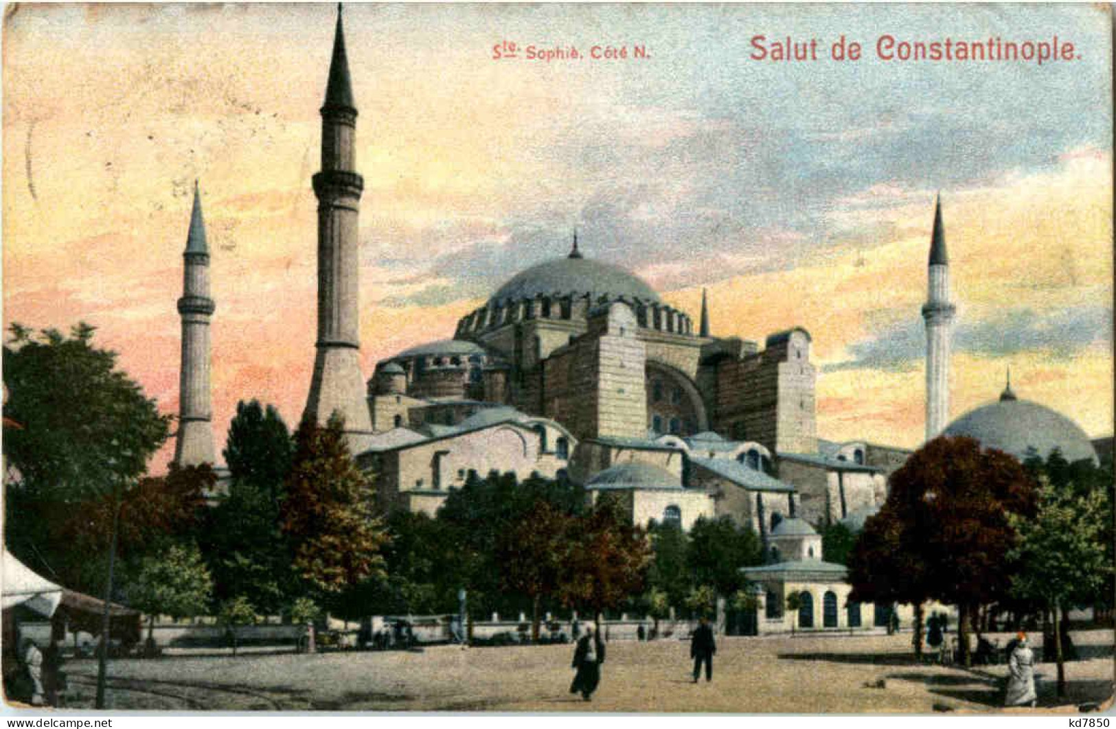 Constantinople - Ste. Sophia - Türkei