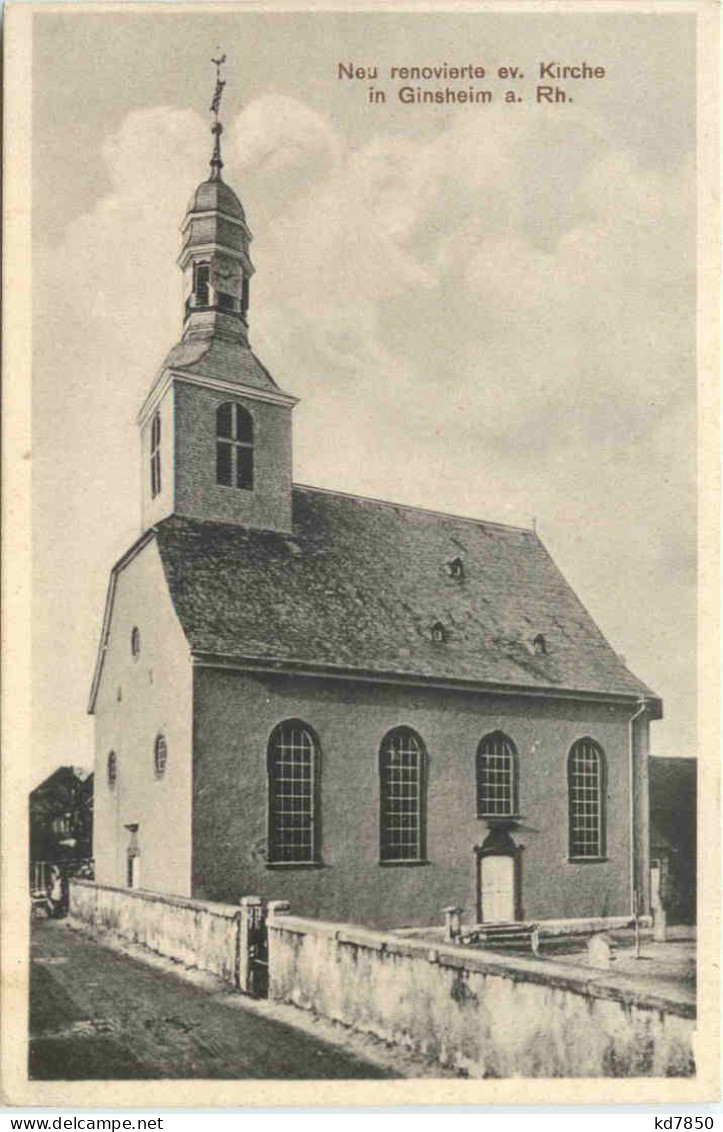 Ginsheim - Neu Renovierte Ev. Kirche - Gross-Gerau