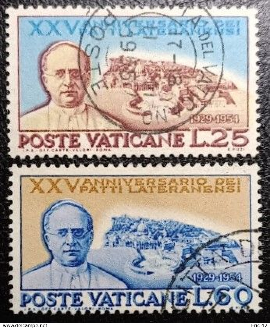 VATICAN. Y&T N°192/193 USED. T.B... - Used Stamps