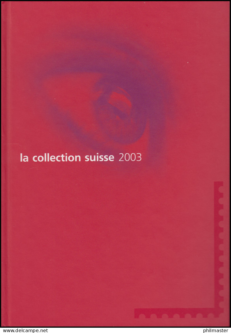PTT-Jahrbuch Schweiz 2003, Alle Marken Mit Ersttagsstempel - Collections