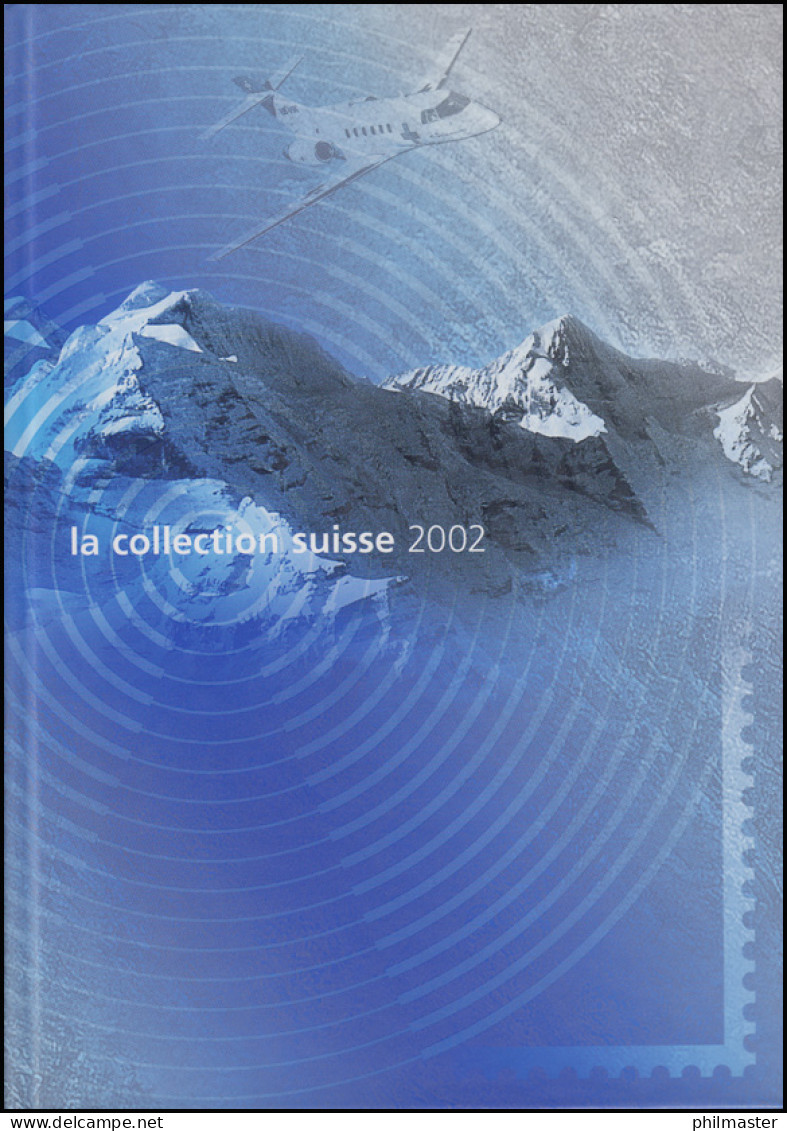 PTT-Jahrbuch Schweiz 2002, Alle Marken Mit Ersttagsstempel - Verzamelingen