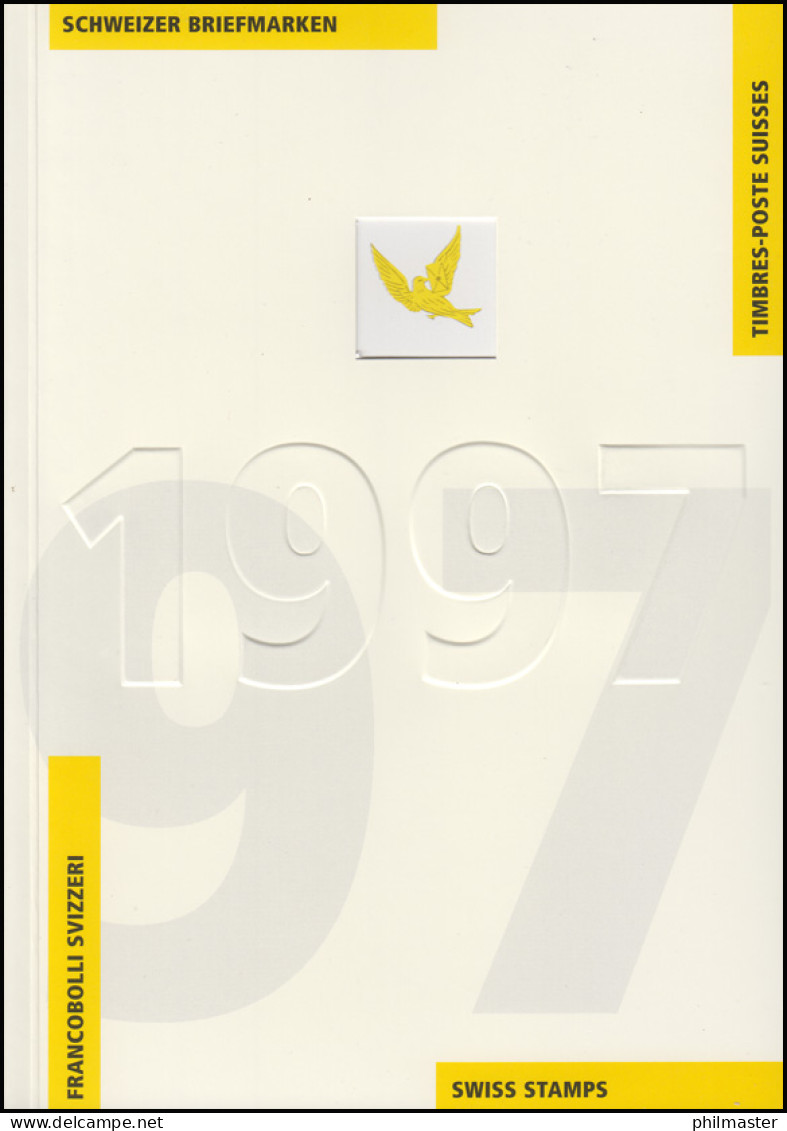 PTT-Jahrbuch Schweiz 1997, Postfrisch - Sammlungen