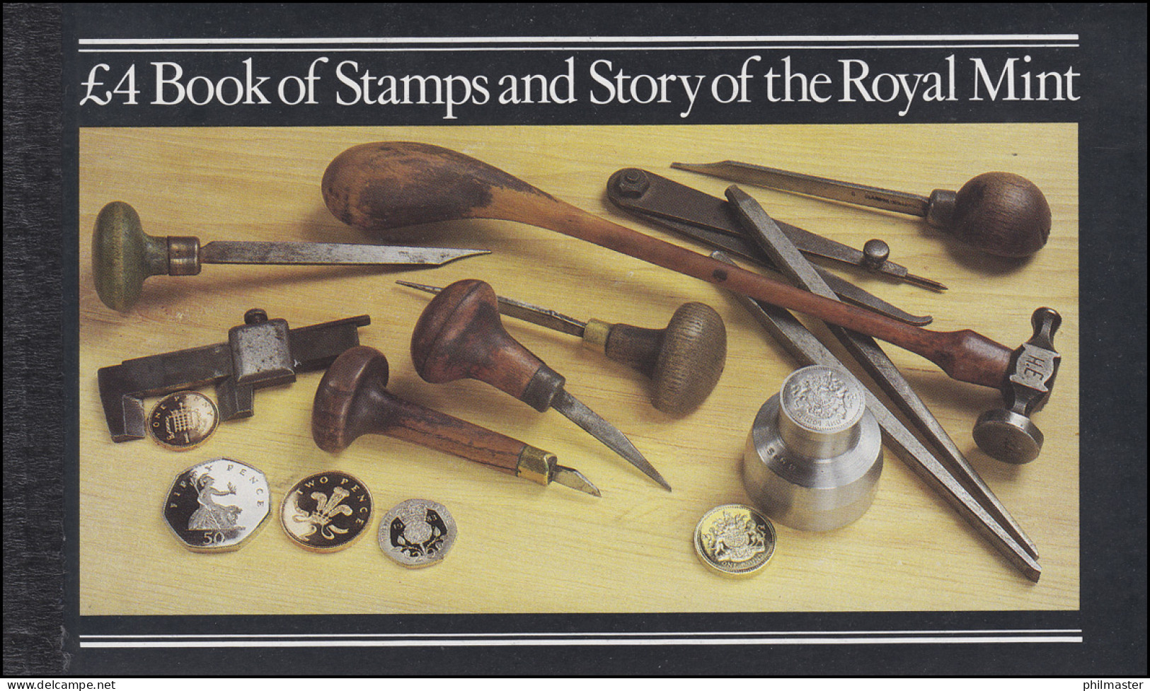 Großbritannien-Markenheftchen 66 Elisabeth II. Story Of The Royal Mint 1983, ** - Carnets
