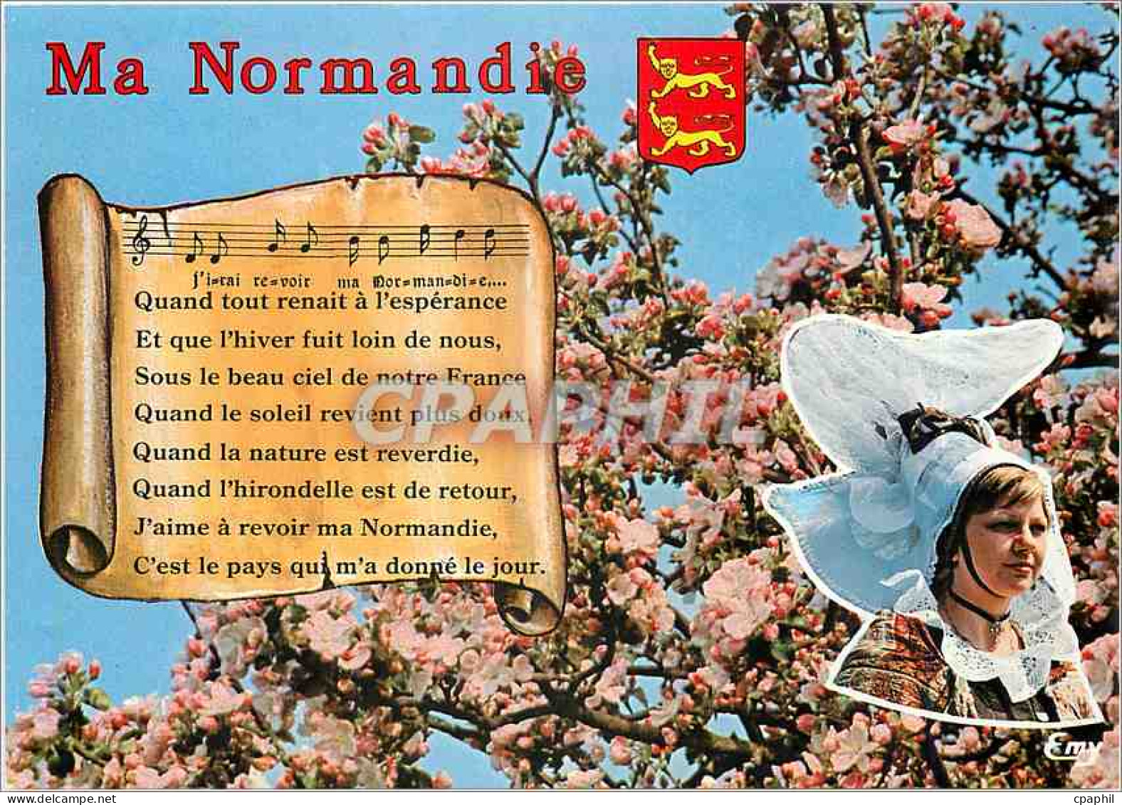 CPA Ma Normandie Frederic Berat  - Haute-Normandie