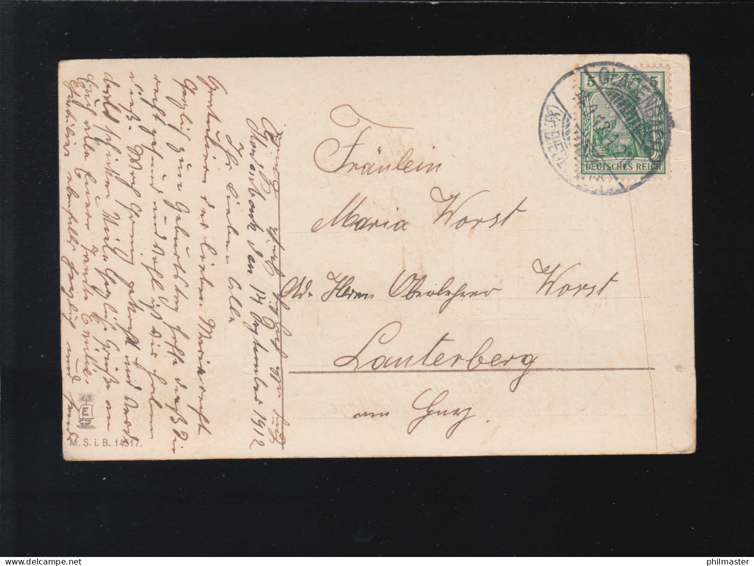 Kinder Freuen Sich Geschenke, Geburtstag Glückwünsche, Gladenbach 14.9.1912 - Tegenlichtkaarten, Hold To Light