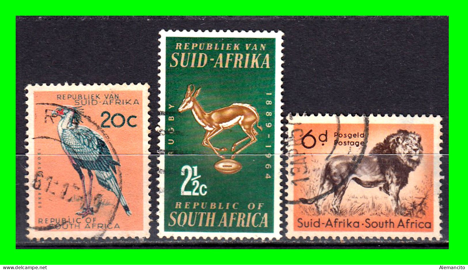 AFRIKA ( SUID AFRIKA ) 3 SELLOS DIFERENTES AÑOS Y VALORES VALORES - Used Stamps