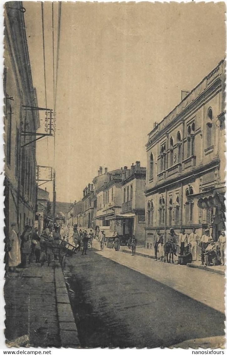 ALGERIE. SOUK AHRAS CONSTANTINE.  LE BAIN MAURE ET RUE DE TEBESSA - Souk Ahras