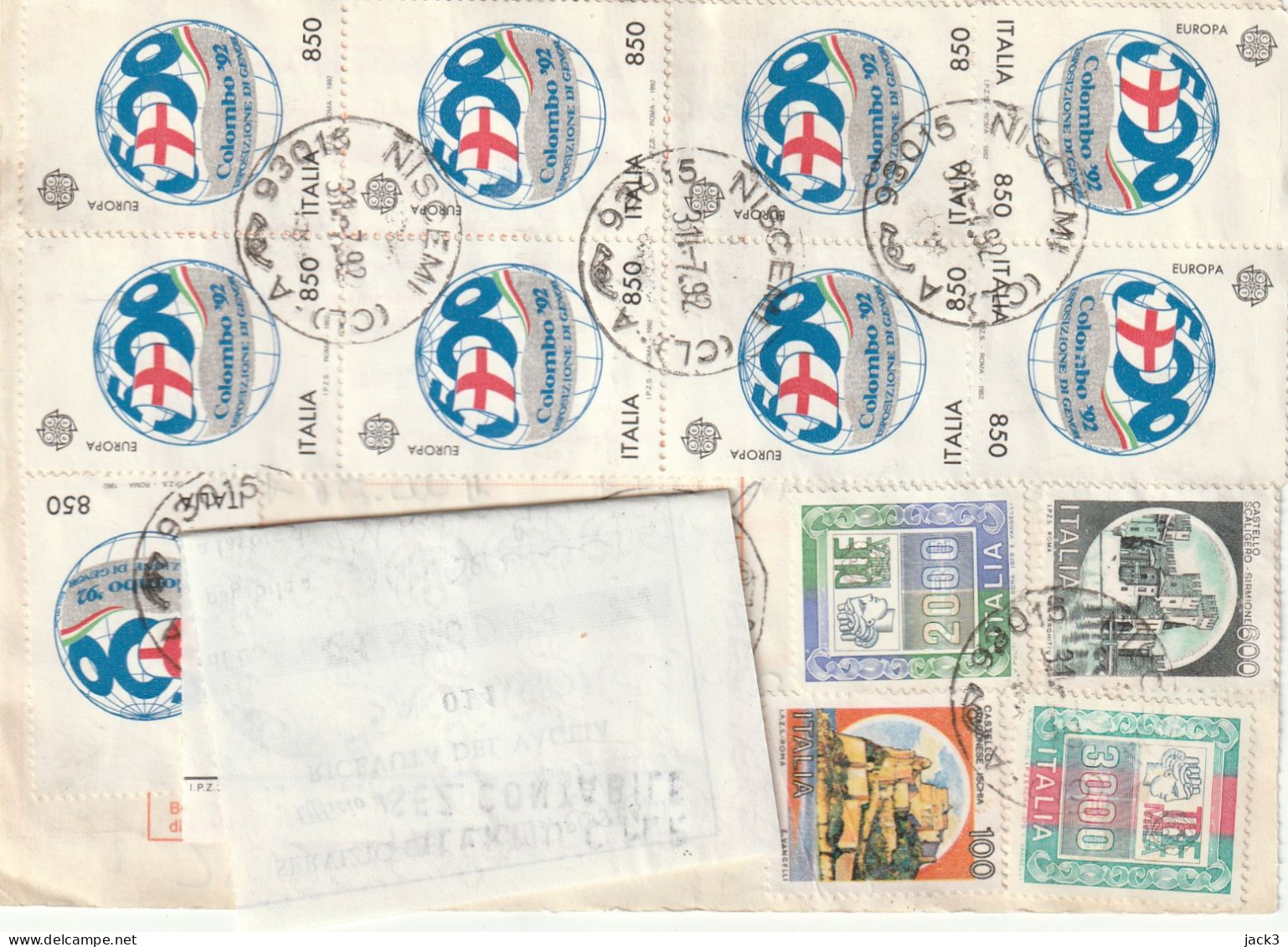 BOLLETTINO POSTALE - REPUBBLICA (COME DA SCANSIONE) ALB. - Postal Parcels