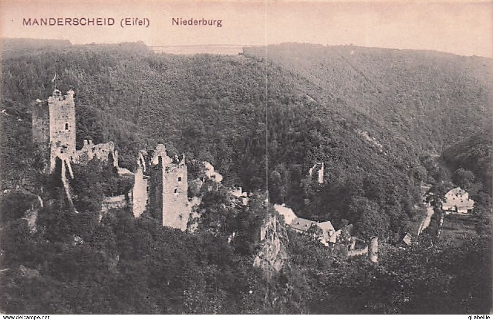 MANDERSCHEID ( Eifel  ) - Niederburg - Manderscheid