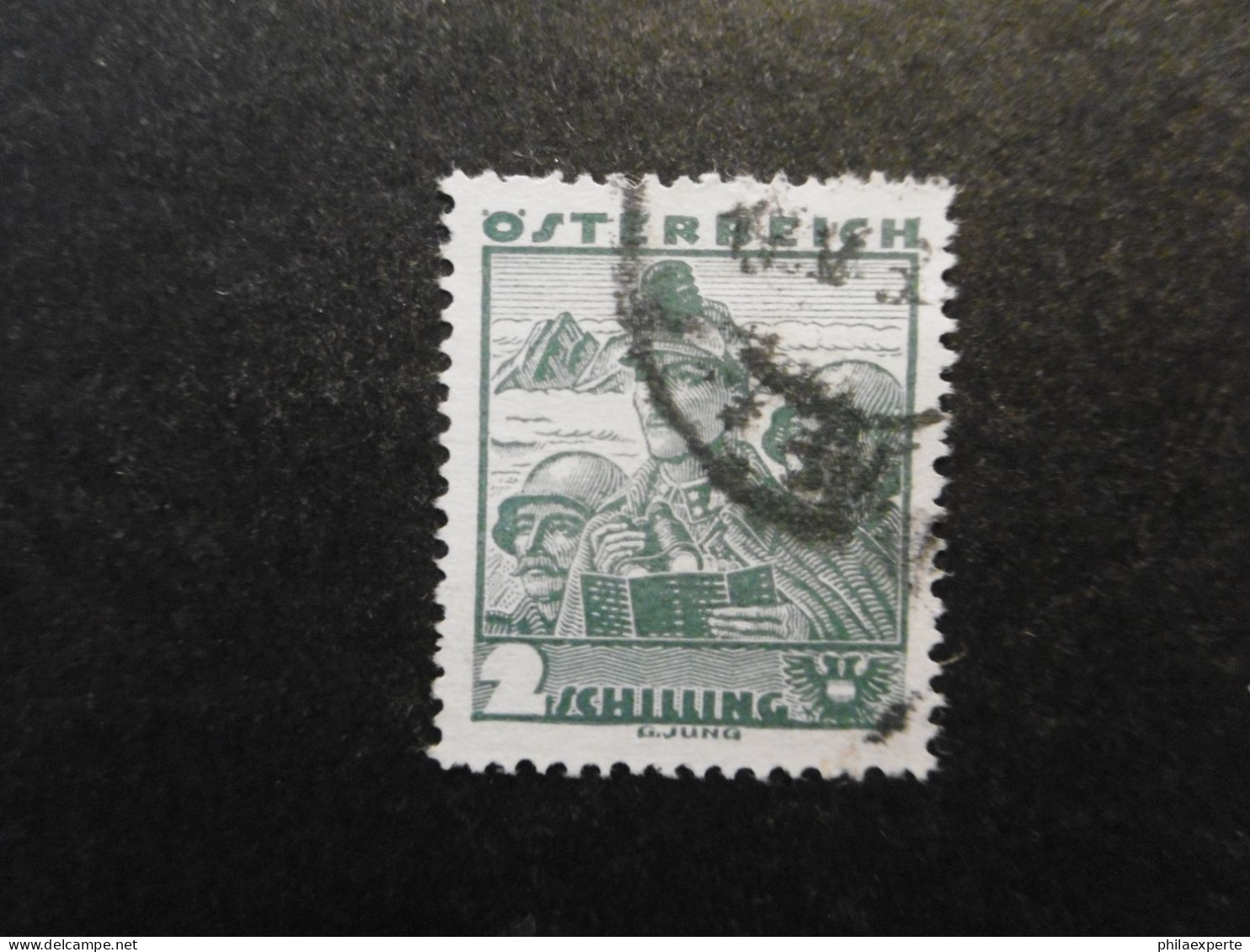 Österreich Mi. 584 Gestempelt 2 Shilling Gelbgrün Mi. 120.-€ - Used Stamps