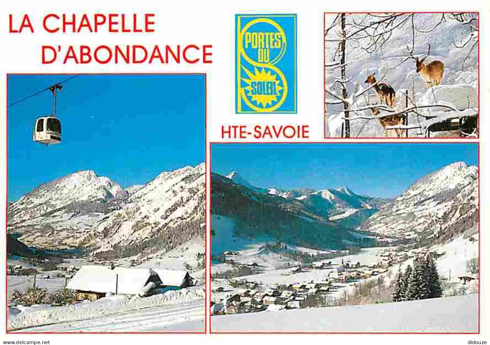 74 - La Chapelle D'Abondance - Multivues - Hiver - Neige - CPM - Voir Scans Recto-Verso - La Chapelle-d'Abondance