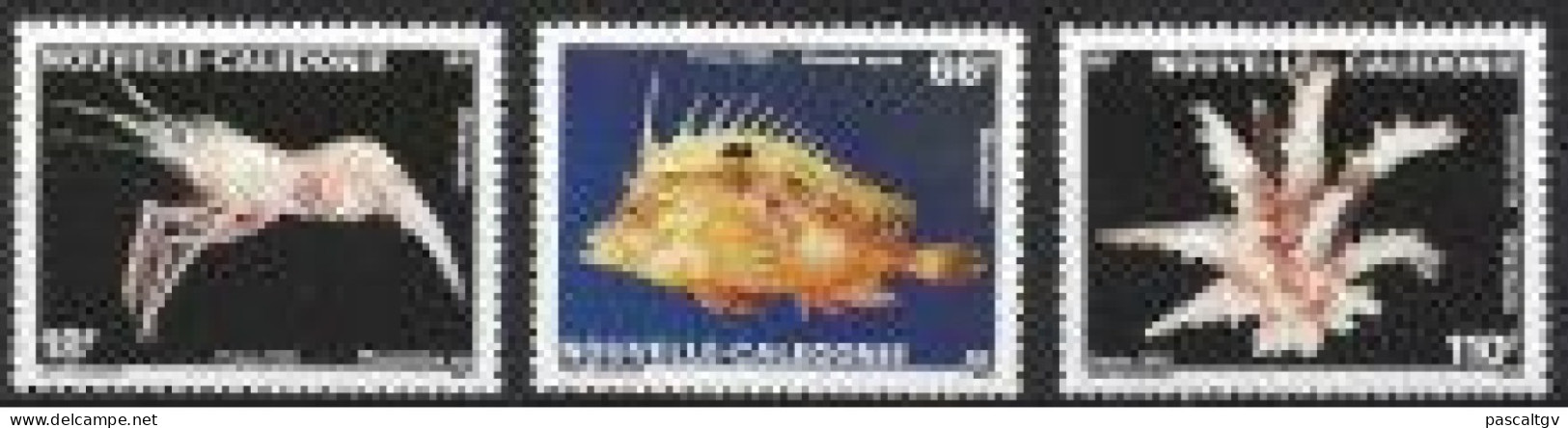 Nouvelle Calédonie - 1989 - Série N°576 à 578 ** - Unused Stamps