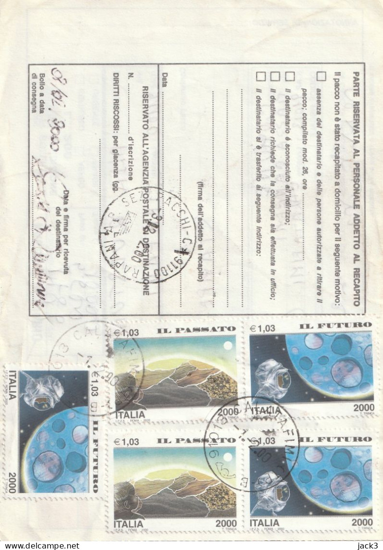 BOLLETTINO POSTALE - REPUBBLICA (COME DA SCANSIONE) ALB. - Postal Parcels