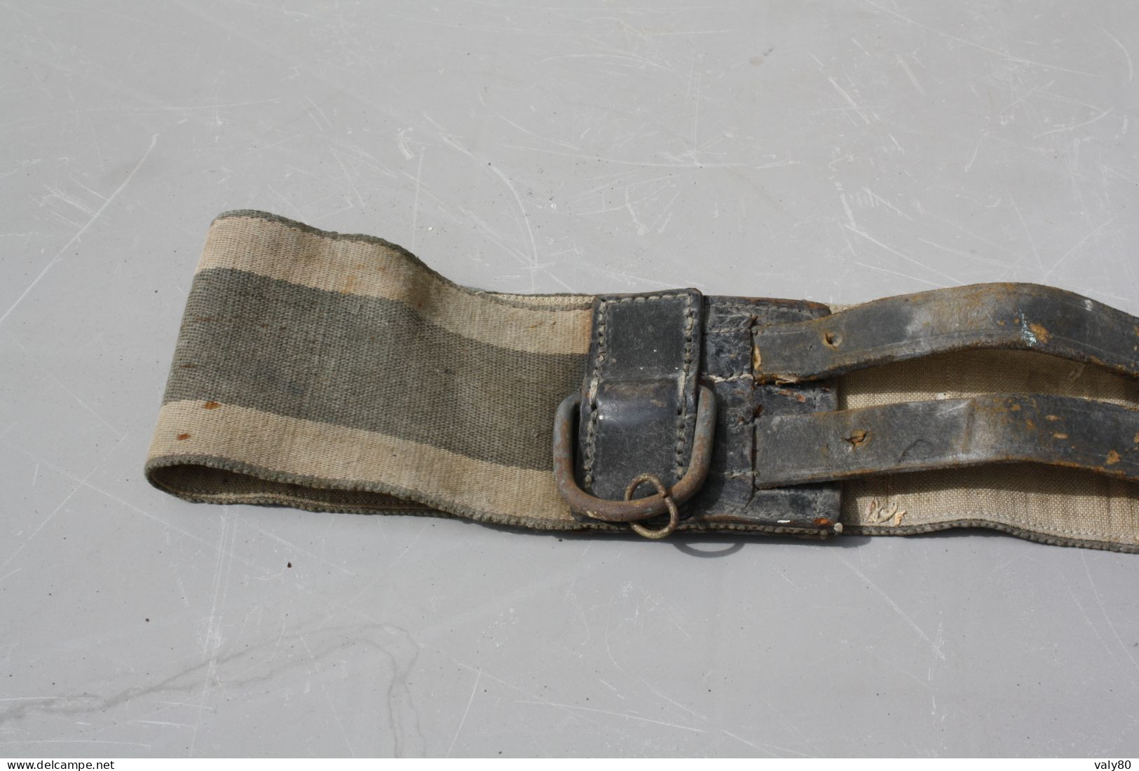 Très Ancienne Ceinture Pompier. - Brandweer