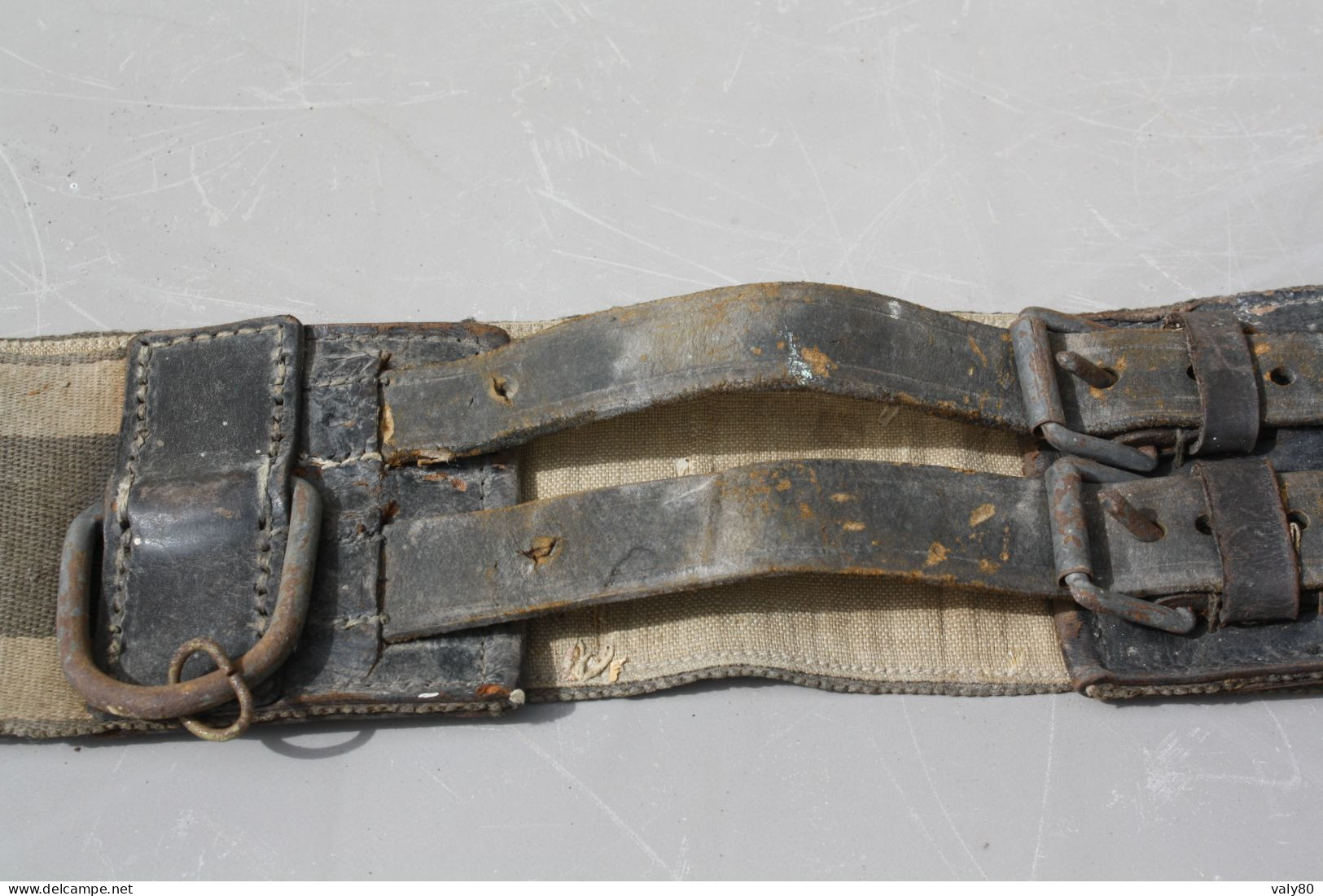 Très Ancienne Ceinture Pompier. - Brandweer