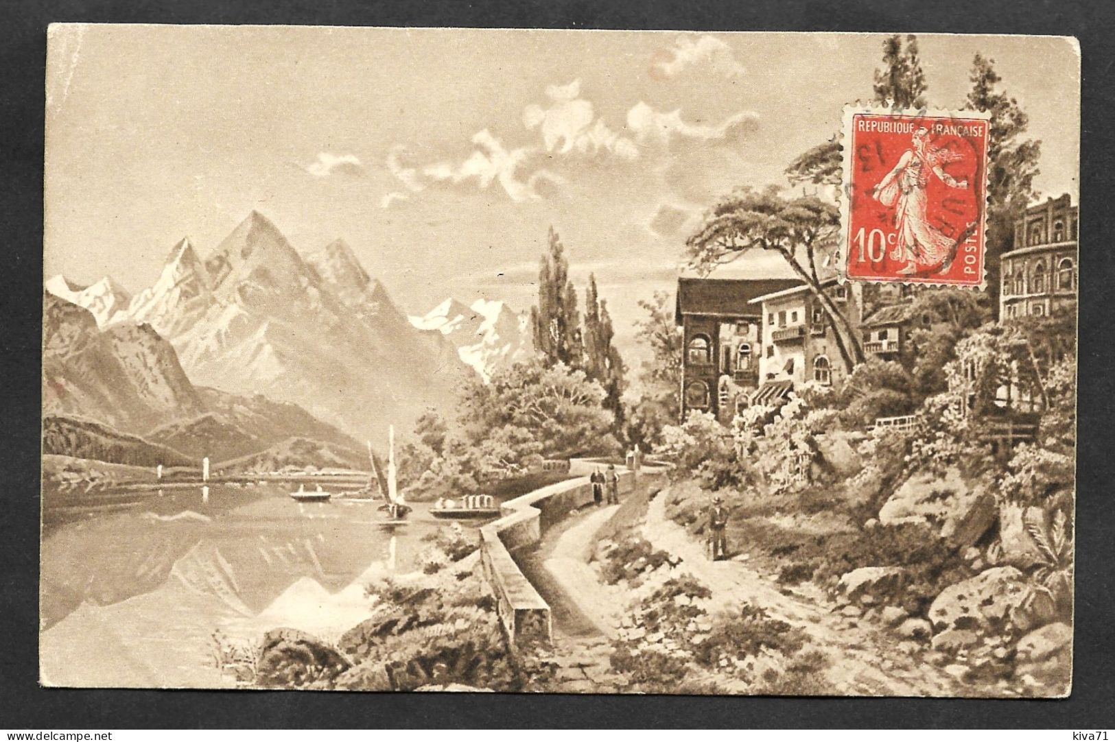 BARFLEUR   "  Carte Postée à Barfleur En   1913 - Barfleur