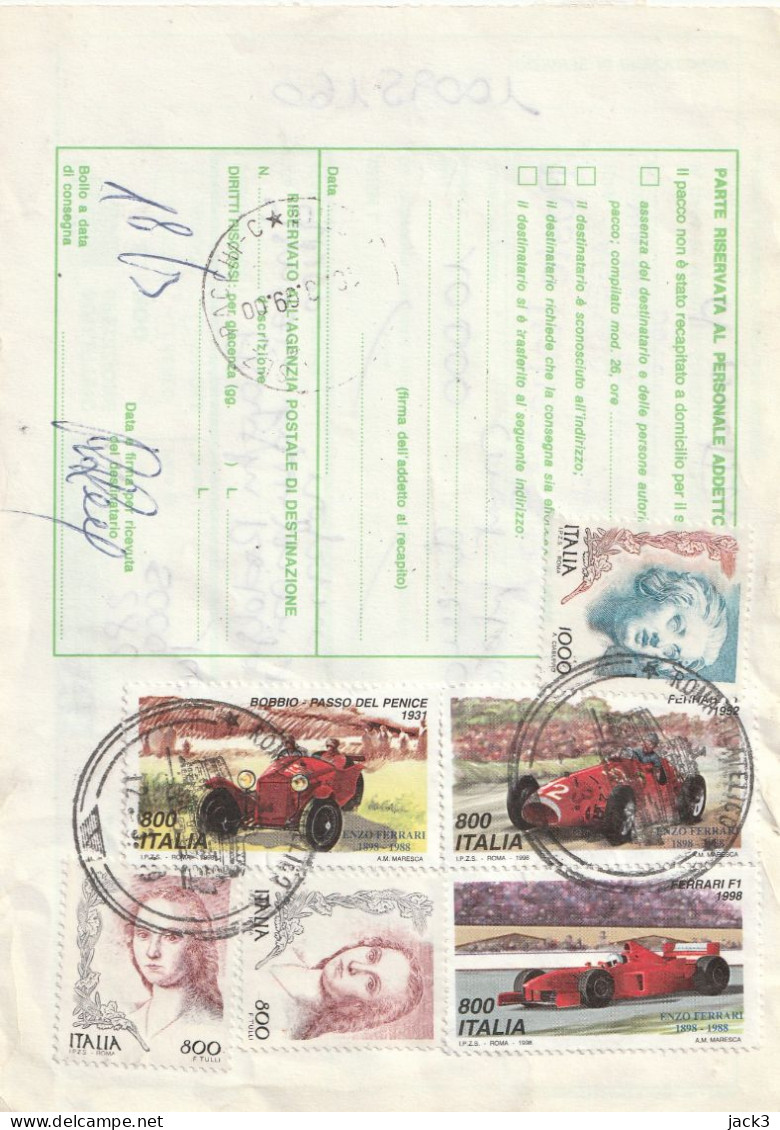 BOLLETTINO POSTALE - REPUBBLICA (COME DA SCANSIONE) ALB. - Colis-postaux