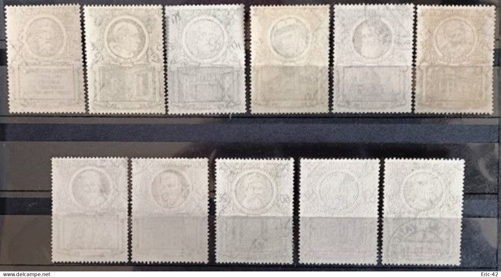 VATICAN. Y&T N°176/186 (issu D'une Collection) SERIE DES PAPES. USED. T.B... - Used Stamps