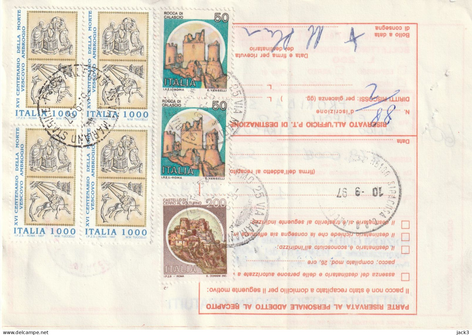 BOLLETTINO POSTALE - REPUBBLICA (COME DA SCANSIONE) ALB. - Postal Parcels