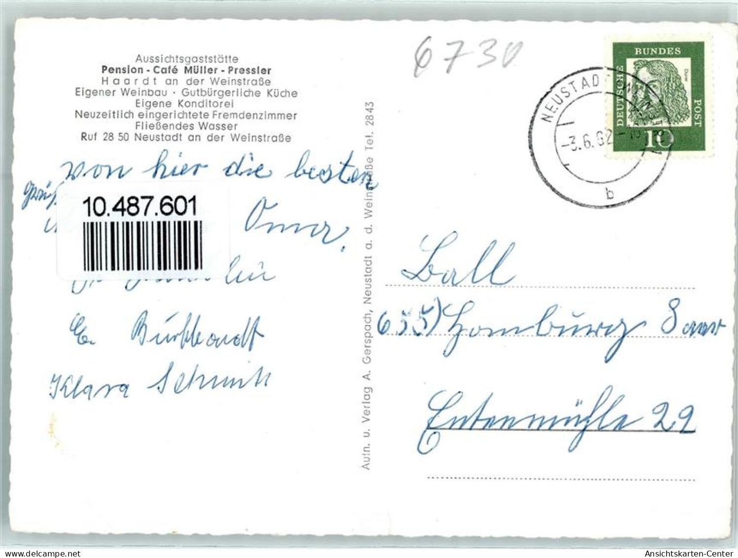 10487601 - Neustadt An Der Weinstrasse - Neustadt (Weinstr.)