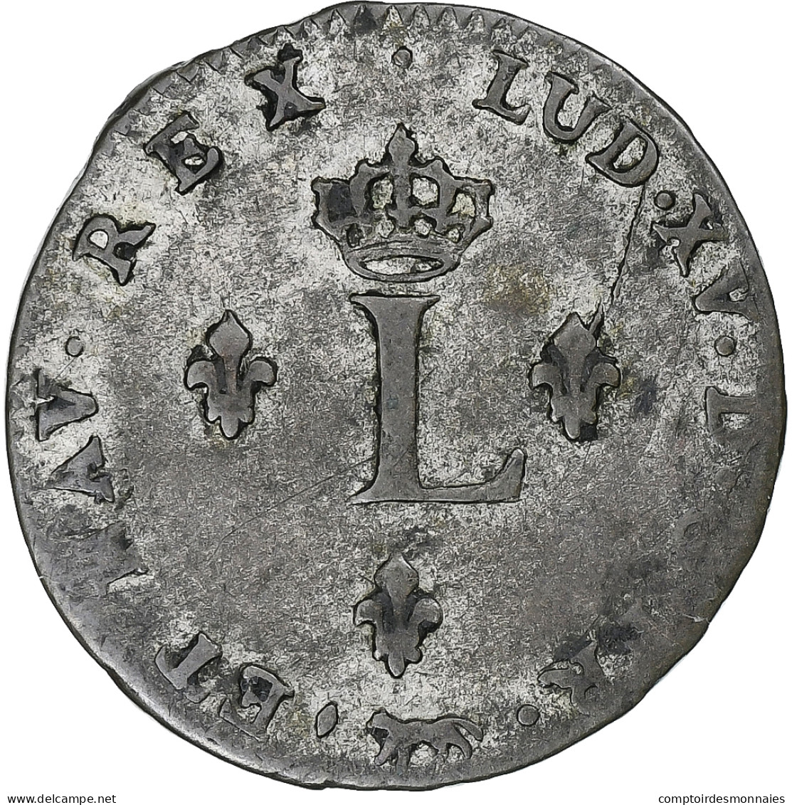 France, Louis XV, Double Sol, 1754, Paris, 1er Semestre, Billon, TTB+ - 1715-1774 Louis  XV The Well-Beloved