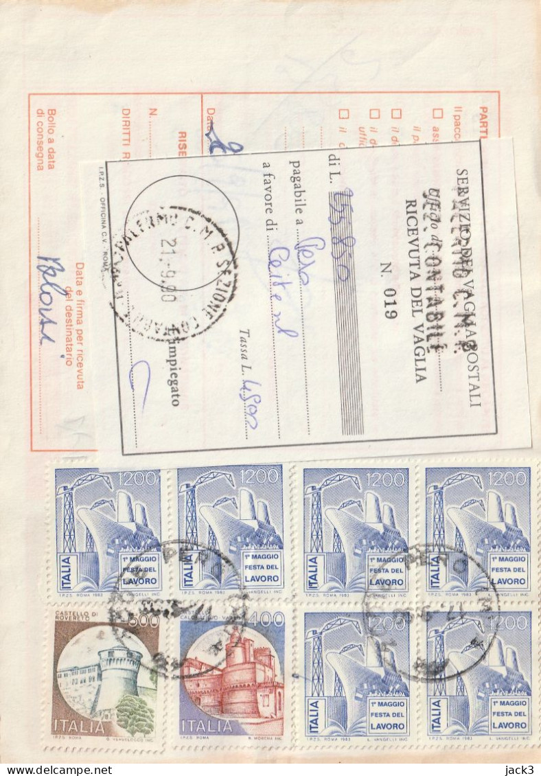 BOLLETTINO POSTALE - REPUBBLICA (COME DA SCANSIONE) ALB. - Paquetes Postales