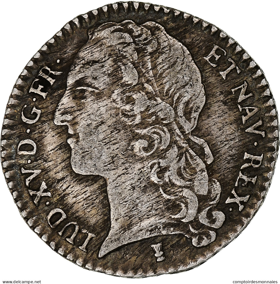 France, Louis XV, 1/10 Écu Au Bandeau, 1741, Rennes, Argent, TB+, Gadoury:292 - 1715-1774 Luis XV El Bien Amado