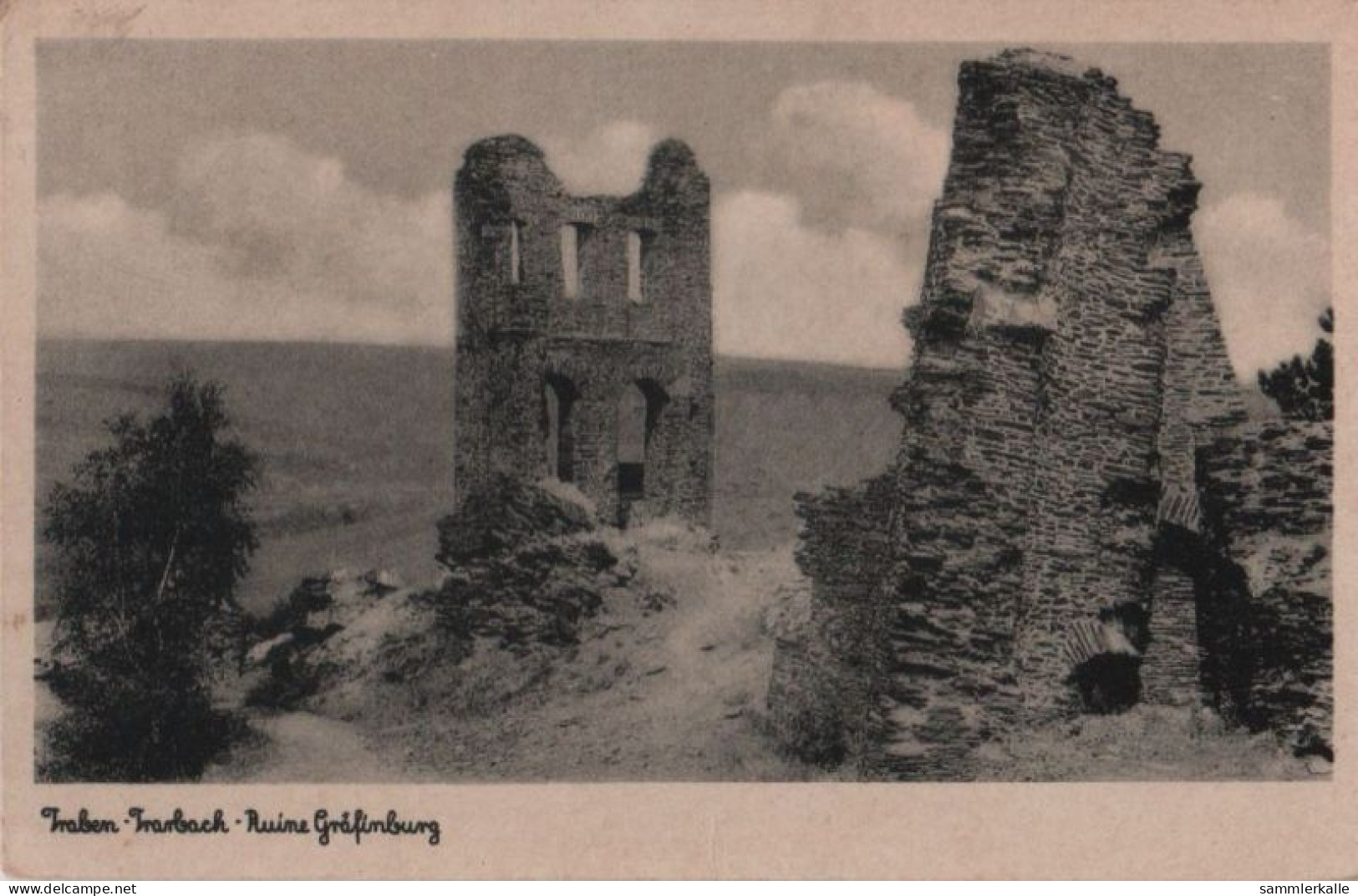 46610 - Traben-Trarbach - Ruine Gräfenburg - Ca. 1935 - Traben-Trarbach